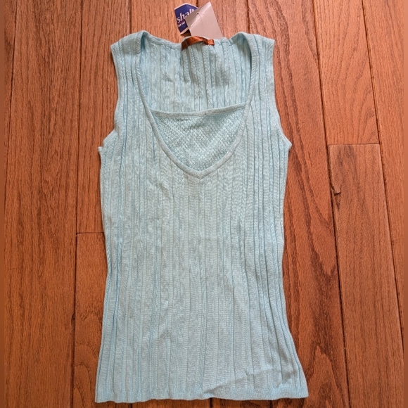 Belldini Tops - Nwt Women's Belldini Teal Sleeveless Athletic Tank Top Size Petite Small